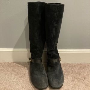 Cole Haan waterproof suede riding boots